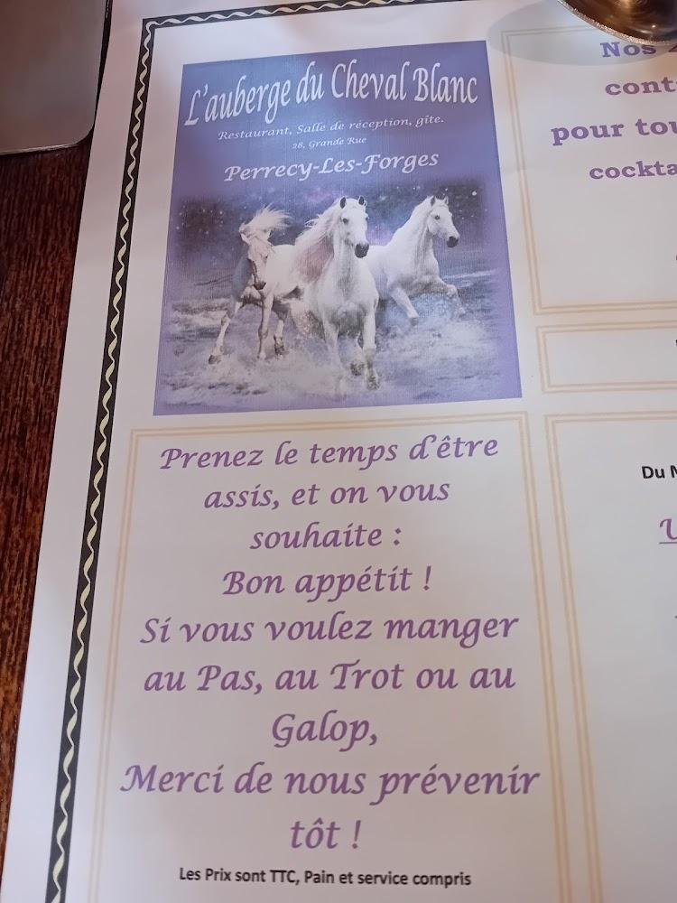 L'Auberge le Cheval Blanc - Menu Image 4